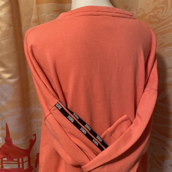 PINK VS SWEATSHIRT SIZE MEDIUM ALL VS PINK BOGO FREE EQAUL OR LESSER VALUE! - Picture 3 of 4